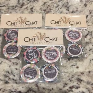 NWT chitchat collection bundle of magnets